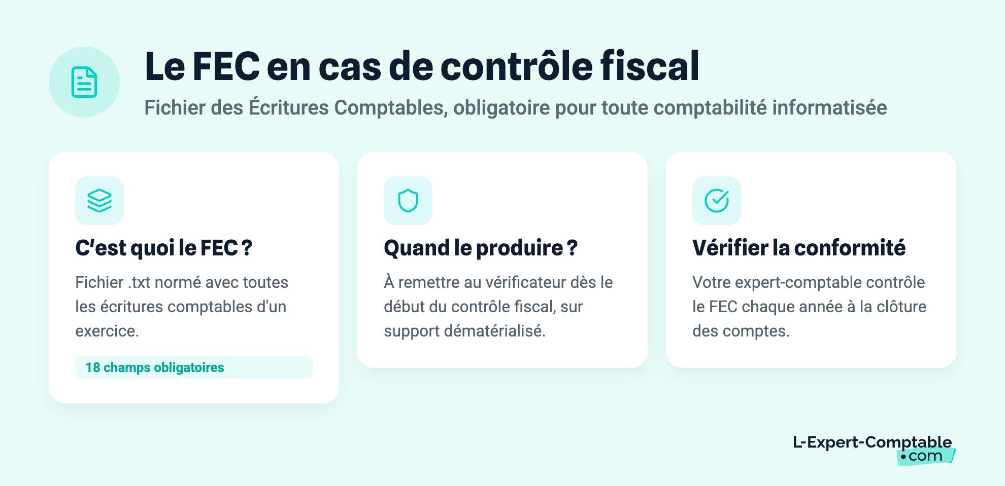 Le FEC en cas de contrôle fiscal